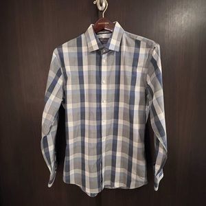 Bold Checked Dress Shirt